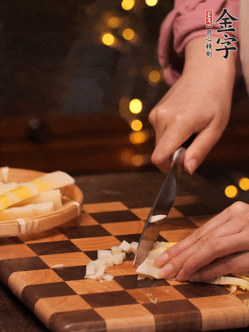 春筍，焯水切